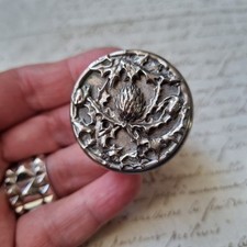 BOITE A Pilules Décor Chardon