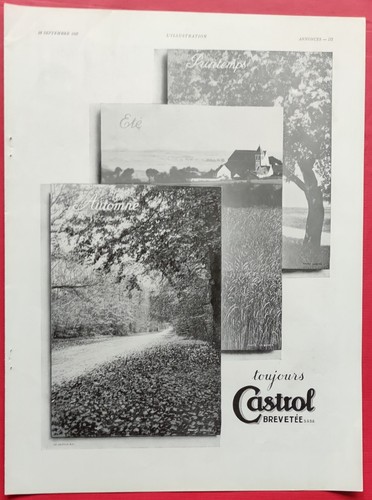 Publicité presse 1937 huile - publicité,