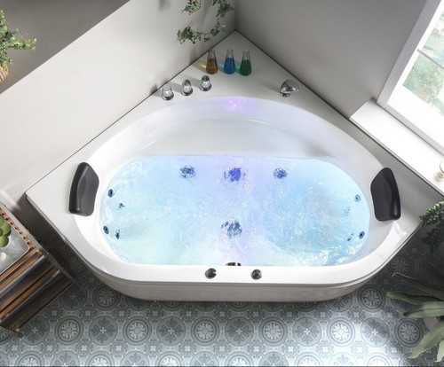 Whirlpool baignoire 140x140 - 140x140, cm