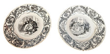 XIX SIECLE 2 ASSIETTES