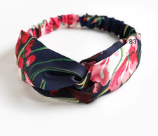 Serre-tête BLEU  ROI ET ROSE