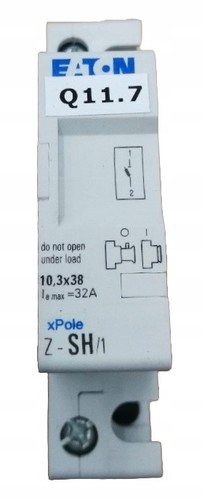 Interrupteur fusible sh 1 - interrupteur, z-sh/1