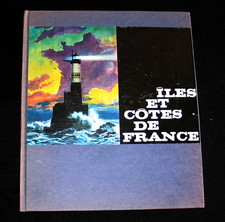ALBUM COMPLET ILES ET COTES DE FRANCE VIGNETTE COLLÉE HENRY MONTFREID IMA 1957