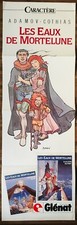 Affiche LES EAUX DE MORTELUNE 33x100cm BD / ADAMOV COTHIAS