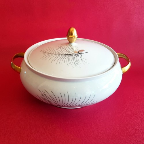 Soupière légumier porcelaine