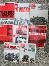 lot de 8 PARIS MATCH numéros