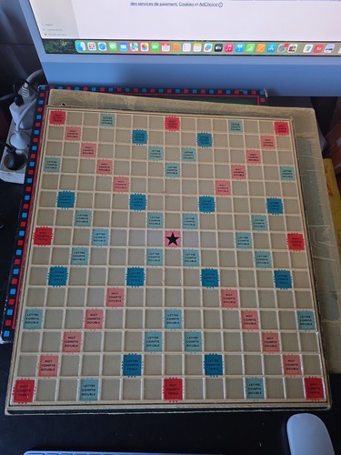 Grand plateau scrabble base - plateau,