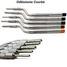 Ensemble de 5 dentaire Sinus Levage ostéotomes courbés implant Instruments