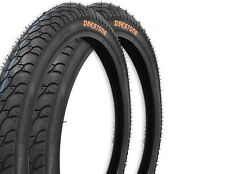 2 Pneus En Caoutchouc Noirs 12 1/2 X 1.75 X 2 1/4 (47-203) Vélo De Ville