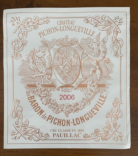 étiquette château - Étiquette,