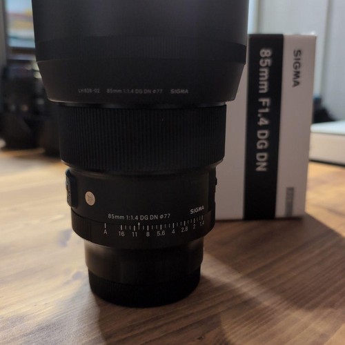 Objectif sigma art f1 - 85, f1,4