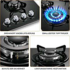 1/4 Cuisinière à gaz