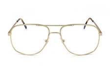 330€ Lunettes de vue pilote LGR L.G.R Rift Monture optique métal or Homme Femme