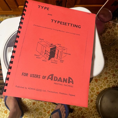 Type typesetting for - &, users