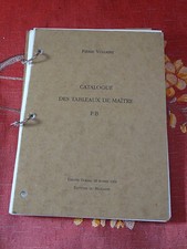 Catalogue des Tableaux de Maîtres P. VOLTAIRE 1996 Éditions du Maximine