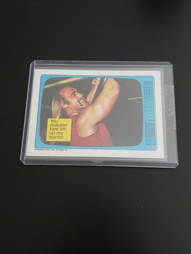 1985 topps hulk - 1985, hogan