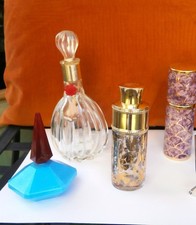 lot de 4 flacons parfum vides