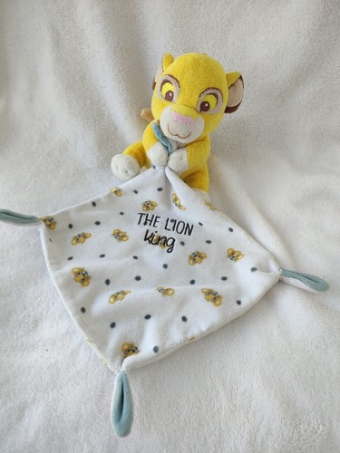Doudou roi lion mouchoir - doudou,