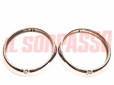 Cadres Roues Feux Chrome Fiat