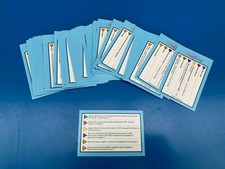 TRIVIAL PURSUIT Lot 50 Cartes Jeu Edition FAMILLE 300 Questions Recharge FR !..