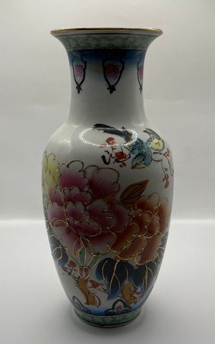 Chinese balustrade vase - chinese,