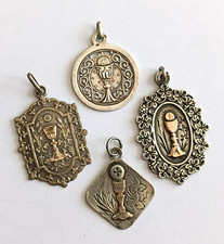 Lot 4 médailles religieuses