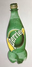 PERRIER - AUTOCOLLANT 20 CM - BOUTEILLE DE 50 CL - OBJETS PUBLICITAIRES