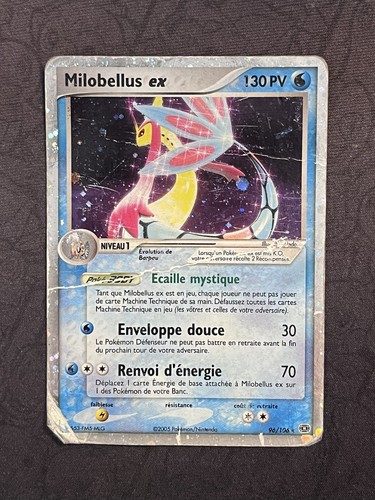 Carte pokémon milobellus - carte, ex