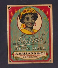 Ancienne étiquette   Alcool