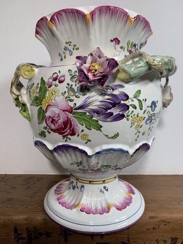 Grand vase porcelaine - xixe,
