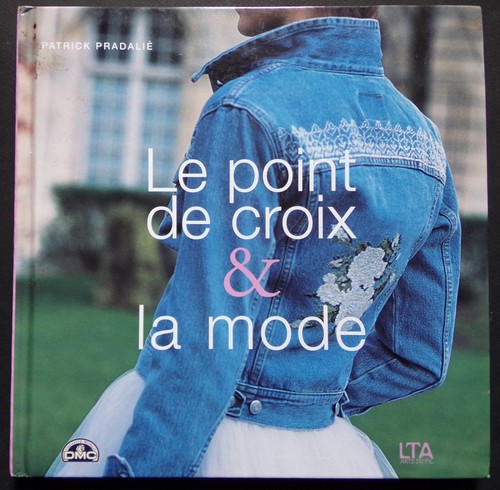 Livre broderie point de - broderie,