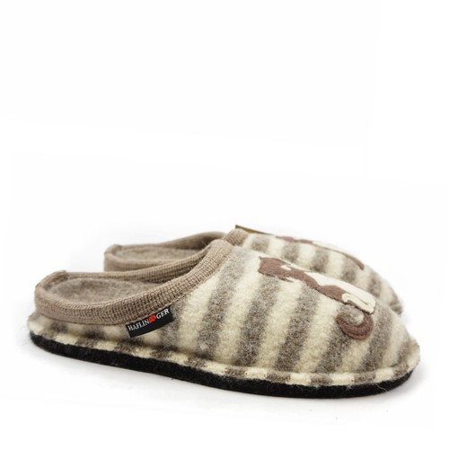 Chaussons chauds haflinger - chauds, en