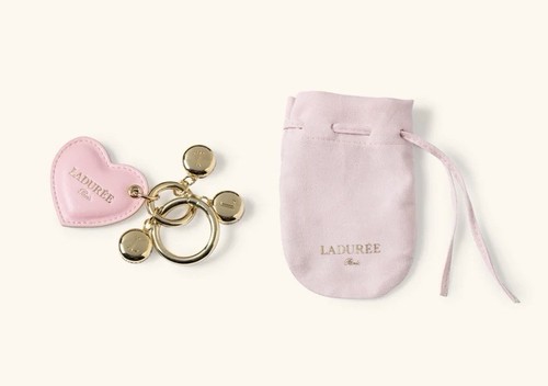 Ladurée macaron keychain pink - ladurée,