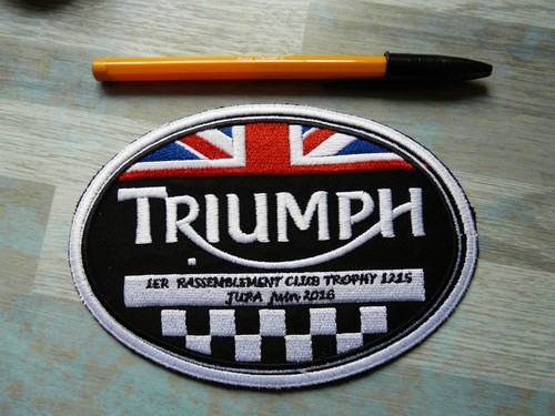 Grand ecusson patch tissus - ecusson,