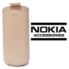 Étui En Cuir Beige Pour Nokia 8800 GOLD ARTE Accessoires
