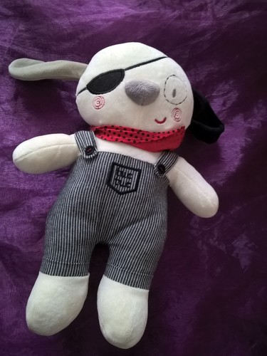 Doudou peluche chien - doudou, pirate