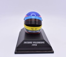 Miniature Casque FORMULE 1 JAQUES VILLENEUVE 1:8 Modélisme Helmet Minichamps