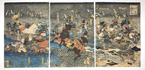 Kuniyoshi woodblock print - kuniyoshi,