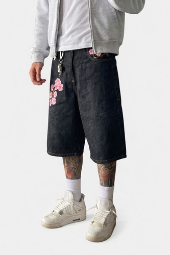 Short jean baggy homme - short,
