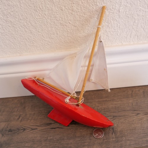 Vintage model sailboat - vintage, yacht