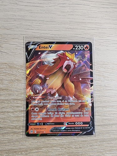 Carte pokémon entei 022 172 - carte, v