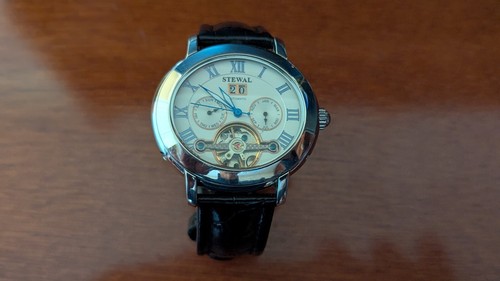 Montre automatique stewal - montre, 1884