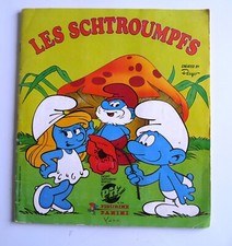 album de vignettes les schroumpfs  panini 1982 complet pif gadget peyo 