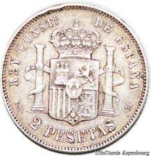 C0899 Spain 2 Pesetas Alfonso