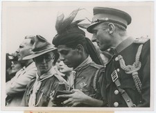 Le grand " Jamboree " international de Haarlem. Scoutisme. Pays-Bas. 1937.