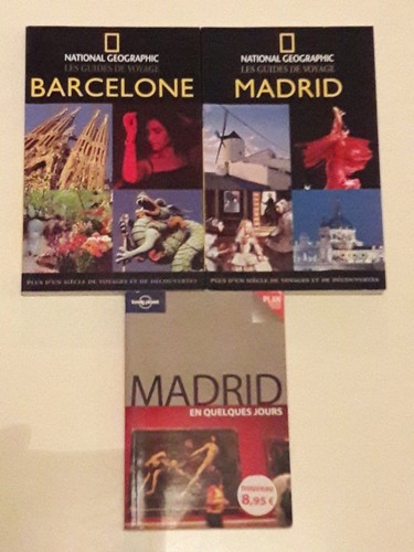Lot guides madrid barcelone - guides,