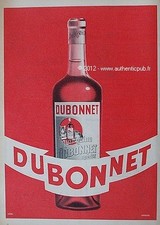 PUBLICITE APERITIF DUBONNET