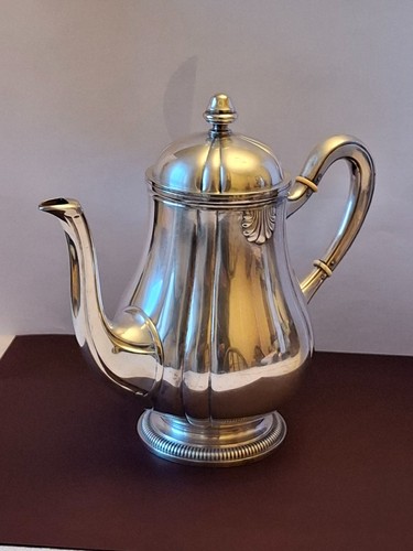 Cafetière métal argenté - cafetière,