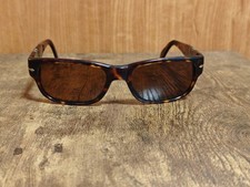 LUNETTES DE SOLEIL VINTAGE PERSOL 2570-S TORTUE ACÉTATE MADE IN ITALY 53/18...