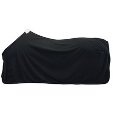 Equest Alpha Polaire Couverture de Sueur pour Chevaux, Noir - 145 CM Cheval